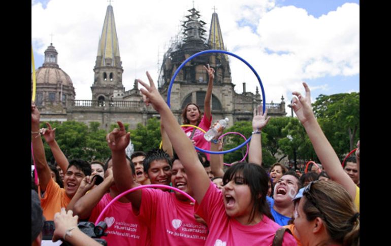 Con un primer evento masivo, se buscan voluntarios para la organización de los próximos Juegos Panamericanos. E. PACHECO  /