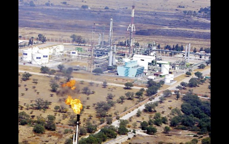 Refinería en Hidalgo. La importación de material podría aumentar los activos de refinación. EL UNIVERSAL  /