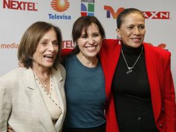 Las actrices realizaron hoy la lectura de guión de ''Las Cotuchas, empresarias''. MUJERES ASESINAS.TV  /