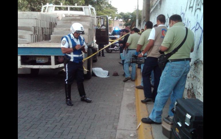 Al lugar del incidente acudió personal de la Secretaría de Vialidad. M. PATIÑO  /