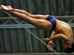 El clavadista Iván García  se lleva el tercer lugar. MEXSPORT  /