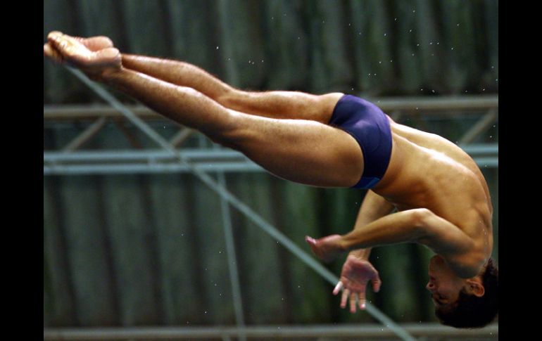 El clavadista Iván García  se lleva el tercer lugar. MEXSPORT  /