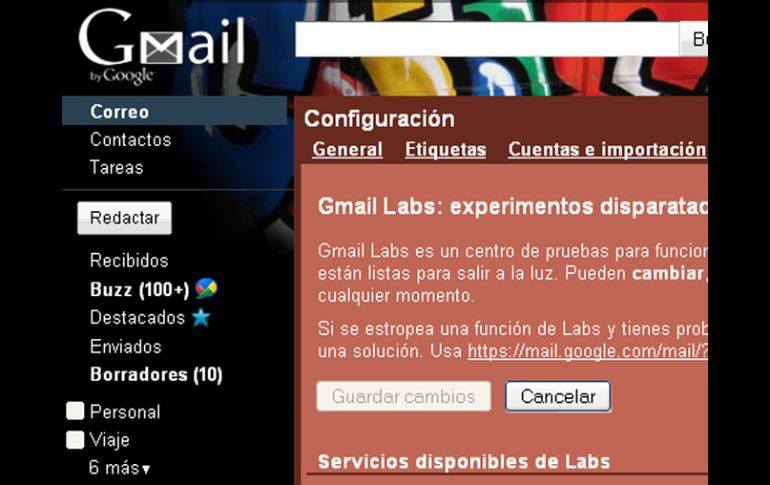 Para disfrutar de esta opción, hay que acudir a Configuración, en la pestaña Labs. ESPECIAL  /