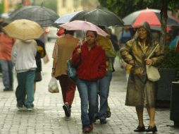 Se espera cielo medio nublado a nublado con lluvias fuertes a intensas en el Sur y Occidente del país. ARCHIVO  /