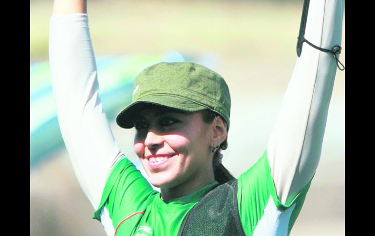 Aída Román ganó oro en Mayagüez 2010. MEXSPORT  /