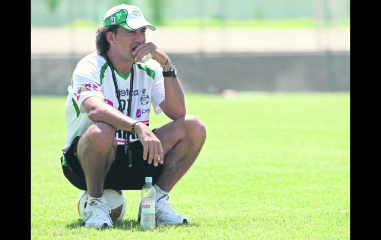 Rubén Omar Romano, técnico de Santos Laguna. JAMMEDIA  /