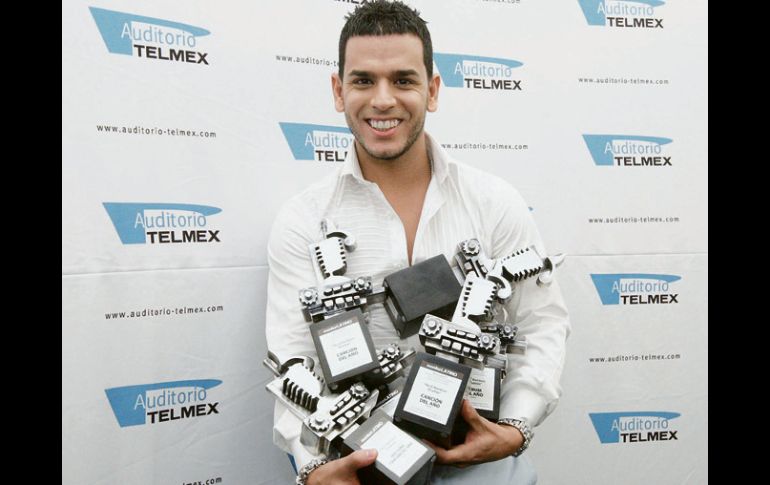 Tito “El Bambino” fue uno de los artistas más galardonados en la edición 2010 de Monitor Latino, celebrada en Guadalajara.A.CAMCHO  /