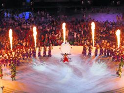 La ceremonia de clausura estuvo llena de magia y juegos pirotécnicos, lo que la hizo espectacular. REUTERS  /