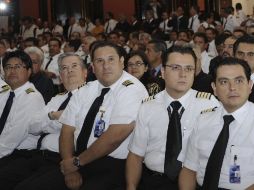 La Asociación Sindical de Pilotos Aviadores de México decidió emplazar a huelga. NTX  /