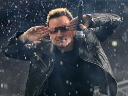 Bono durante un concierto en Rusia. AFP  /