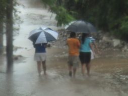 39 municipios se podrían ver afectados por las luvias. ESPECIAL  /