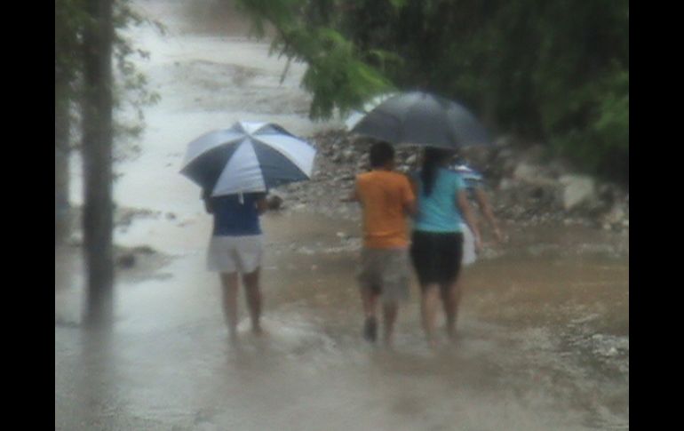 39 municipios se podrían ver afectados por las luvias. ESPECIAL  /