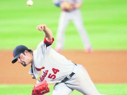 El mexicano Jaime García, ayer consiguió su duodécima victoria ante los Nacionales de Washington. AP  /