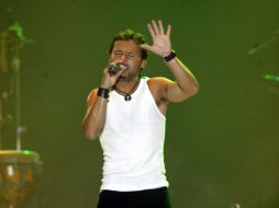 Diego Torres se mostró cariñoso con el público. ARCHIVO  /