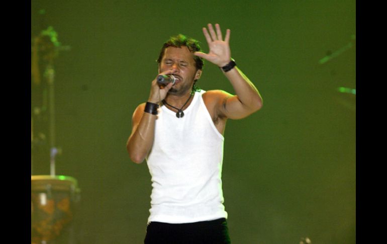 Diego Torres se mostró cariñoso con el público. ARCHIVO  /