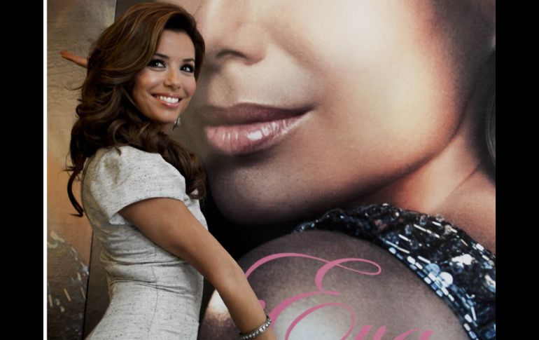 La actriz presentó ''Eva by Eva Longoria'' en una tienda departamental de la colonia Polanco, en la Ciudad de México. EL UNIVERSAL  /