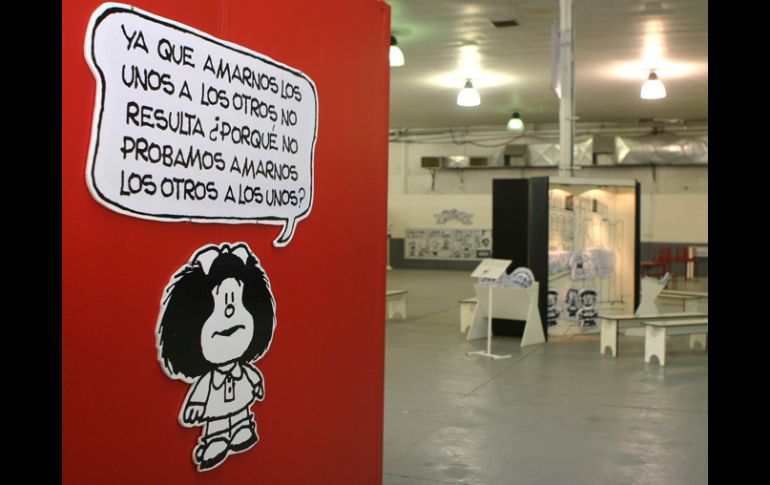 Las tiras cómicas de Mafalda, creadas por el caricaturista argentino Quino han sido incluidas en los manuales de español.M.FREYRÍA  /