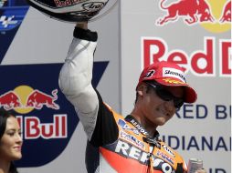 Dani Pedrosa se impone Gran Premio de Indianápolis. AP  /