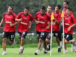 Los jugadores del Atlas regresaron a sus entrenamientos. E. BARRERA  /