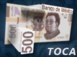 El anverso del billete muestra el rostro de Diego Rivera. ESPECIAL  /