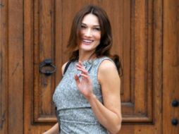 Carla Bruni, primera dama de Francia. AFP  /