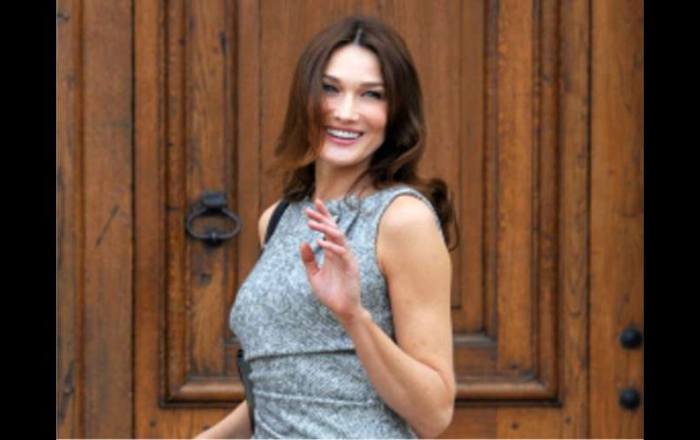 Carla Bruni, primera dama de Francia. AFP  /