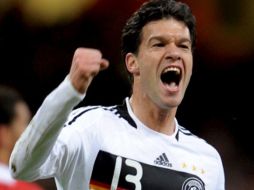 Michael Ballack se perdio el Mundial de Sudáfrica 2010. EFE  /