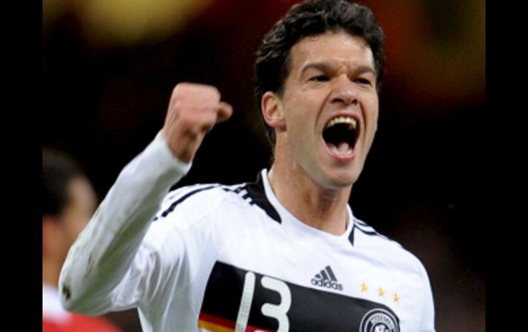 Michael Ballack se perdio el Mundial de Sudáfrica 2010. EFE  /