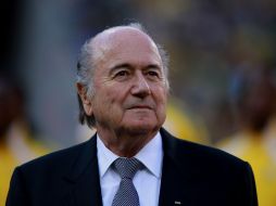 El presidente de la FIFA Joseph Blatter durante el Mundial de Sudáfrica. JAMMEDIA  /