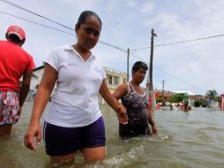 Desde hace dos semanas las lluvias azotan la entidad y han dejado al menos siete muertos. EFE  /