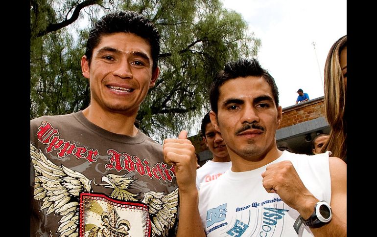 Omar Niño y Jorge Solís defenderán sus títulos este 4 de septiempre. JAM MEDIA  /