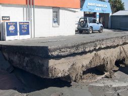 Algunos de lo daños que dejó el sismo en Nueva Zelanda. AFP  /