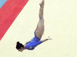 La gimnasta regiomontana Elsa García encabezó al equipo mexicano para llevarlo a los Juegos Panamericanos 2011. EL INFORMADOR  S.NÚÑEZ  /