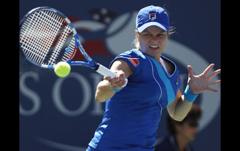 Clijster podría enfrentarse en los cuartos a Samantha Stosur o a la rusa Elena Dementieva. REUTERS  /