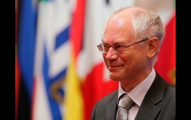 El presidente del Consejo, Herman Van Rompuy será lider en la redacción de un informe de propuestas. EFE  /