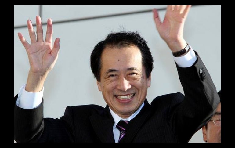 El primer ministro de Japón, Naoto Kan. ESPECIAL  /