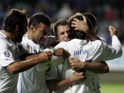 La Selección de Italia buscará seguir cosechando victorias en la Eurocopa 2012. EFE  /