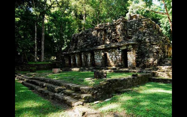 Aspecto de la zona arqueológica de Yaxchilán. EL UNIVERSAL  /