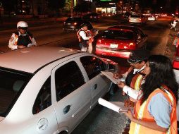 Los operativos se montarán principalmente las noches de viernes y sábado. EL INFORMADOR  /