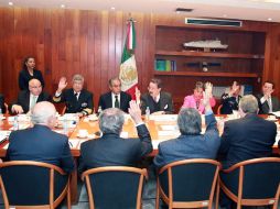 Hoy se instaló la junta de gobierno de la Agencia Espacial Mexicana. ESPECIAL  /