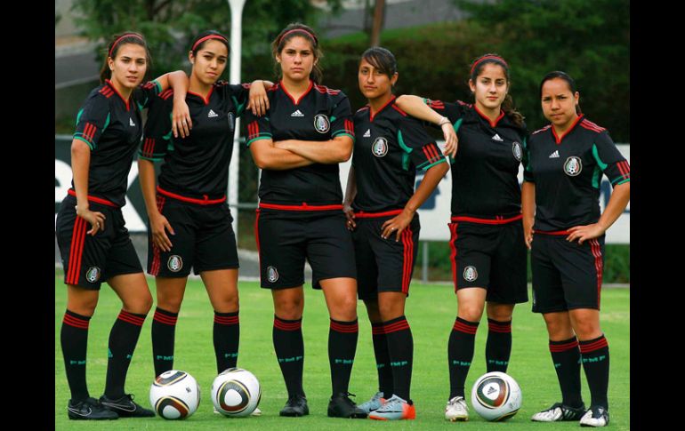 Jugadoras de la selección femenil de México Sub -7. MEXSPORT  /