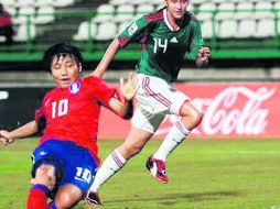 Las juveniles mexicanas fueron eliminadas por Corea. ESPECIAL  /