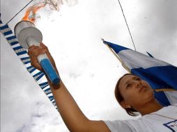 La antorcha recorrerá el territorio hondureño en manos de estudiantes. ESPECIAL  /