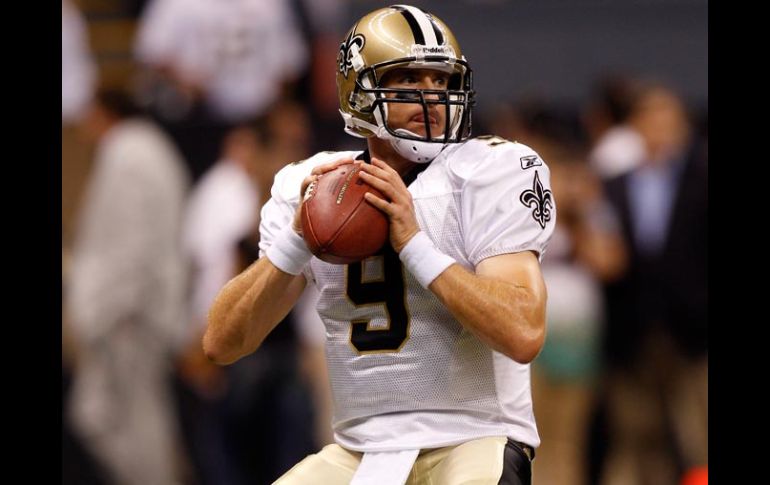 Drew Brees. GETTY IMAGES SPORTS  /