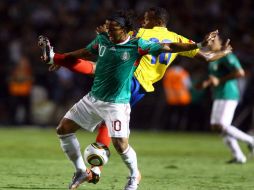 Giovani dos Santos es de los que acarrea un mala fama por ser de los más fiesteros del equipo mexicano. MEXSPORT  /