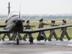 Las fuerzas armadas de México afinan los preparativos para el desfile donde también participarán contingentes de otros países. NTX  /