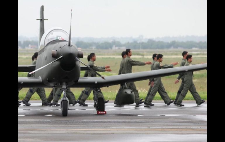 Las fuerzas armadas de México afinan los preparativos para el desfile donde también participarán contingentes de otros países. NTX  /