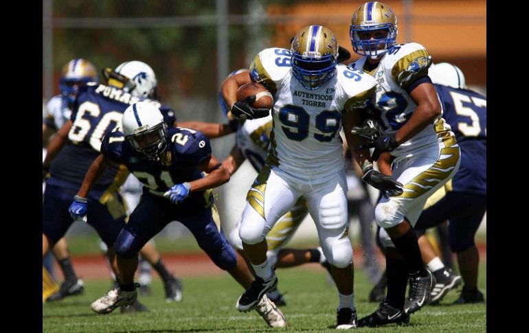 La acción de la ONEFA regresa a la acción en la segunda fecha del campeonato. MEXSPORT  /