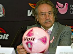 El secretario general de la Federación Mexicana de Futbol, Decio de María. MEXSPORT  /