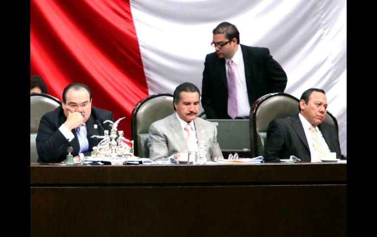 Sesión de la Cámara Baja hoy en el Palacio Legislativo de San Lázaro. EL UNIVERSAL  /